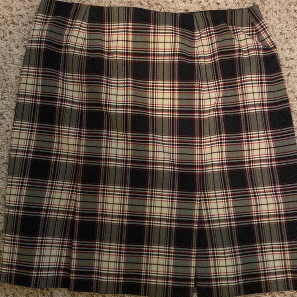 Pleasant in Plaid. Too Big Must Go